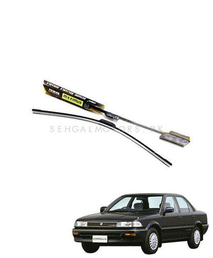 Toyota Corolla Maximus Premium Silicone Wiper Blades 1987-1991 - - 6th Generation
