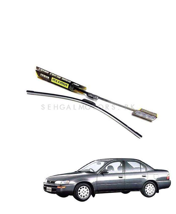 Toyota Corolla Maximus Premium Silicone Wiper Blades - Model 1991-1995