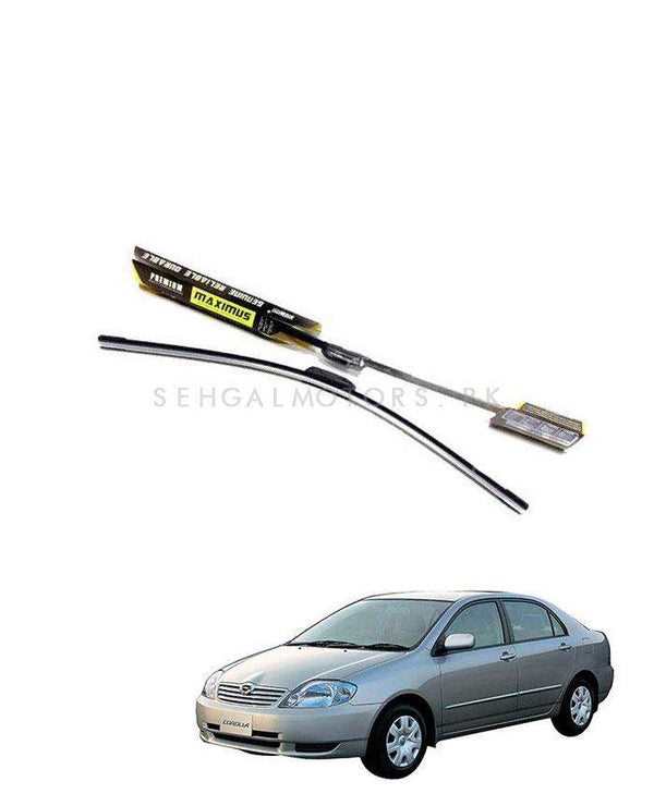 Toyota Corolla Maximus Premium Silicone Wiper Blades - Model 2000-2005