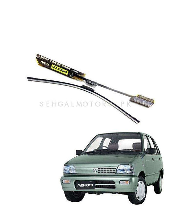 Suzuki Mehran Maximus Premium Silicone Wiper Blades - Model 2012-2019