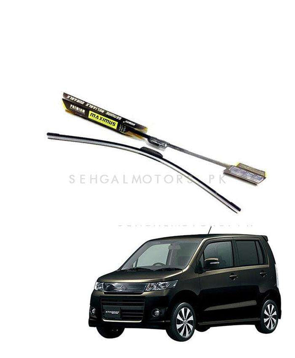 Suzuki Wagon R Maximus Premium Silicone Wiper Blades - Model 2012-2015