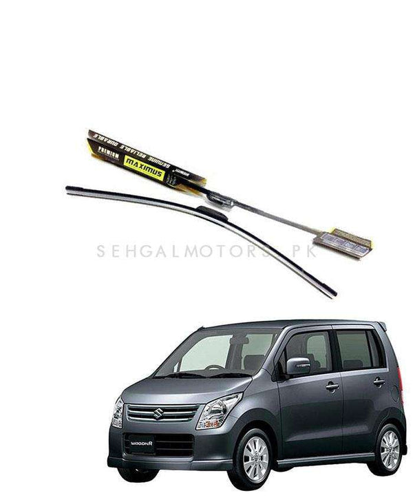 Suzuki Wagon R Maximus Premium Silicone Wiper Blades - Model 2008-2012