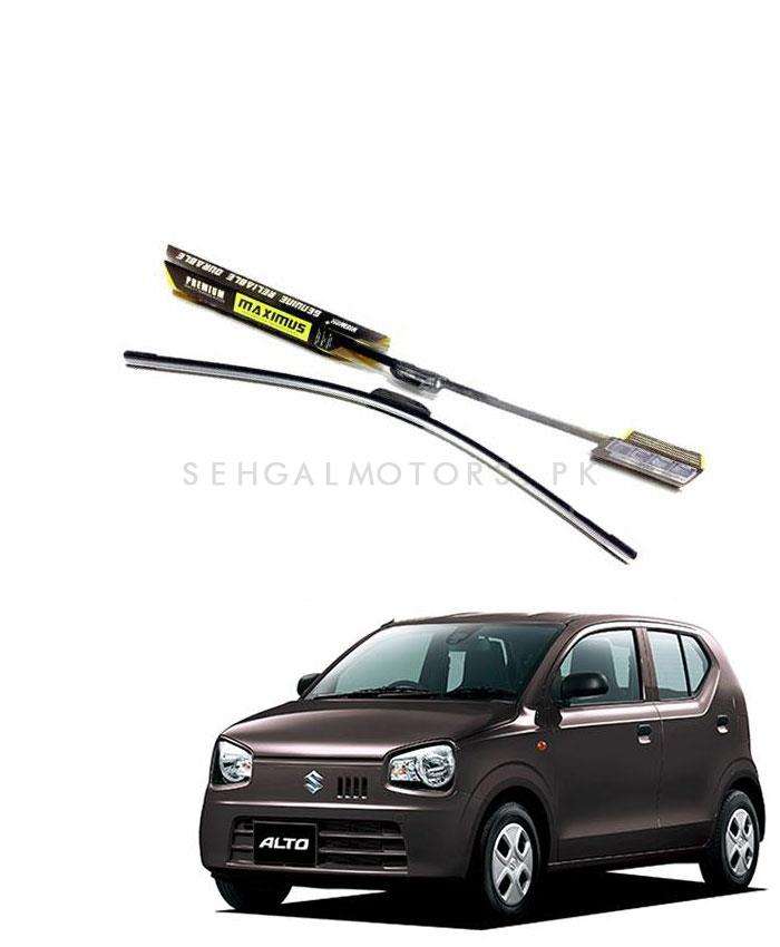 Suzuki Alto Maximus Premium Silicone Wiper Blades - Model 2014-2021