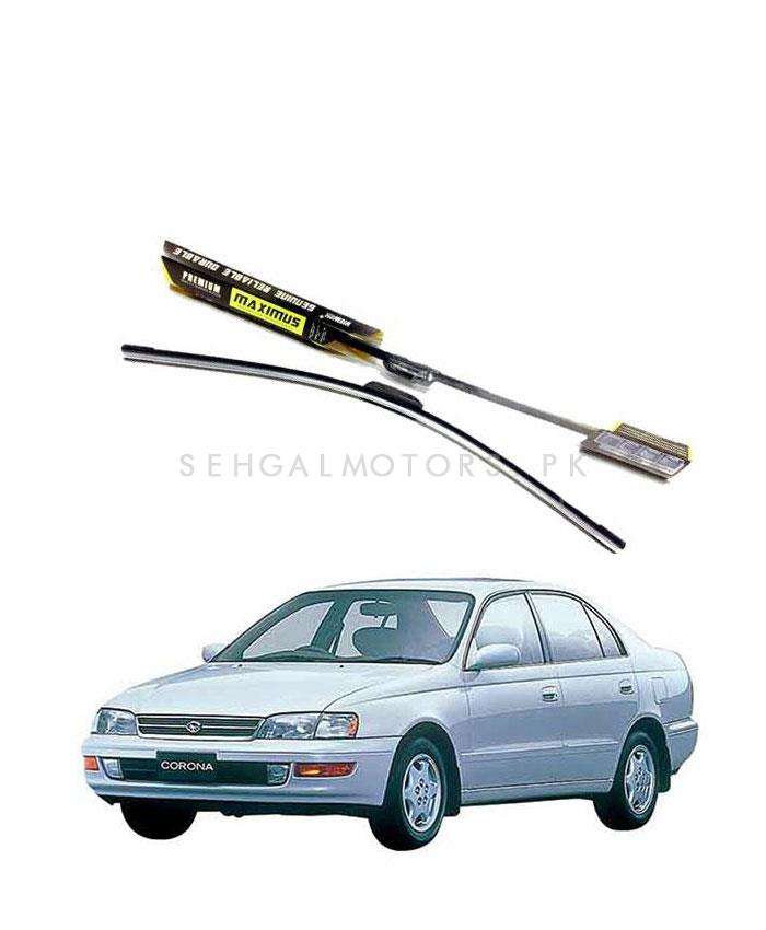 Toyota Corona Maximus Premium Silicone Wiper Blades - Model 1992-1998