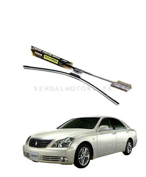 Toyota Crown Maximus Premium Silicone Wiper Blades 2003 - 2008