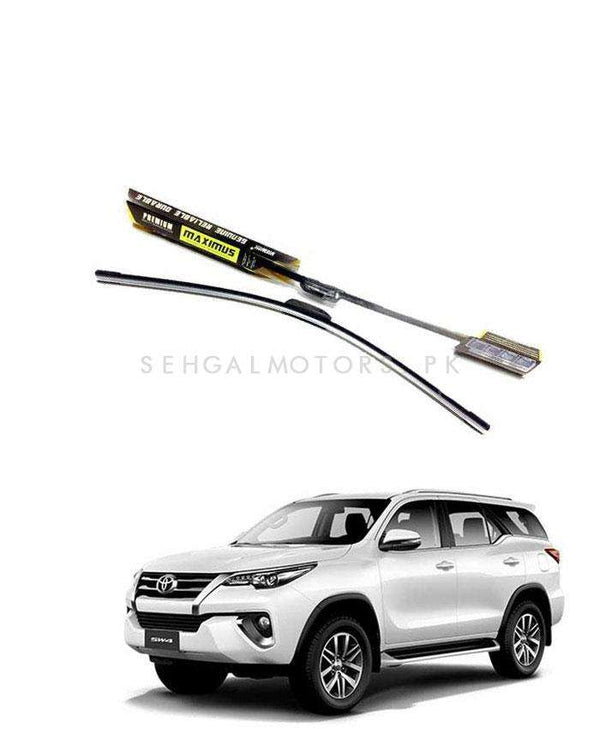 Toyota Fortuner Maximus Premium Silicone Wiper Blades - Model 2016-2021