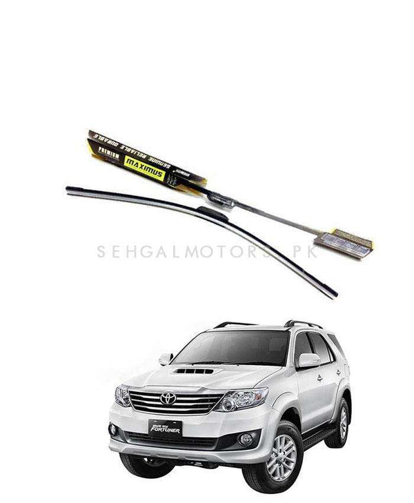 Toyota Fortuner Maximus Premium Silicone Wiper Blades - Model 2013-2016