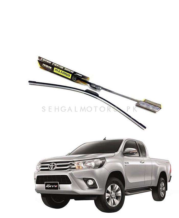 Toyota Hilux Revo/Rocco Maximus Premium Silicone Wiper Blades