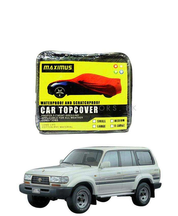 Toyota Land Cruiser Maximus Non Woven Scratchproof Waterproof Top Cover - Model 1990-1998