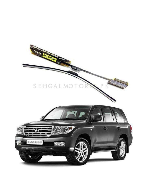 Toyota Land Cruiser Maximus Premium Silicone Wiper Blades - Model 2007-2015