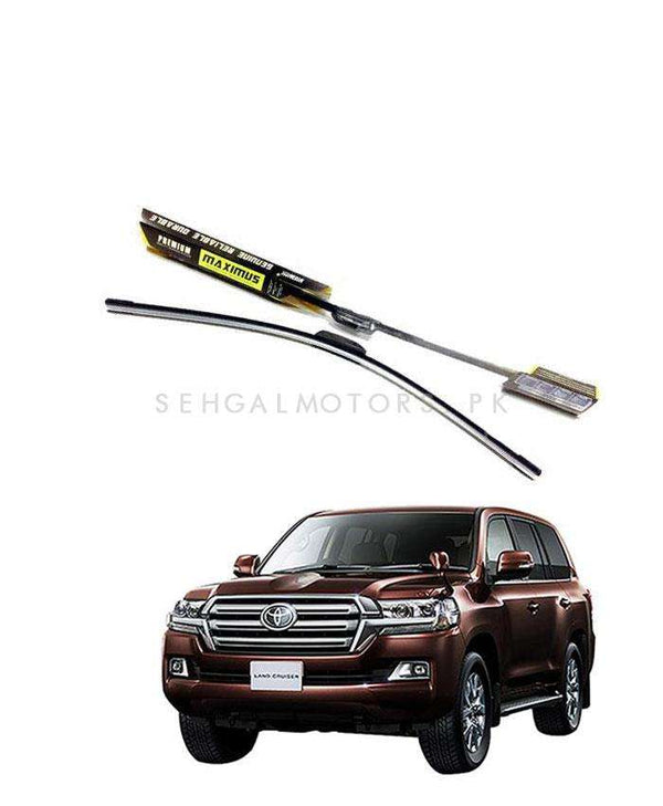 Toyota Land Cruiser Maximus Premium Silicone Wiper Blades - Model 2015-2017