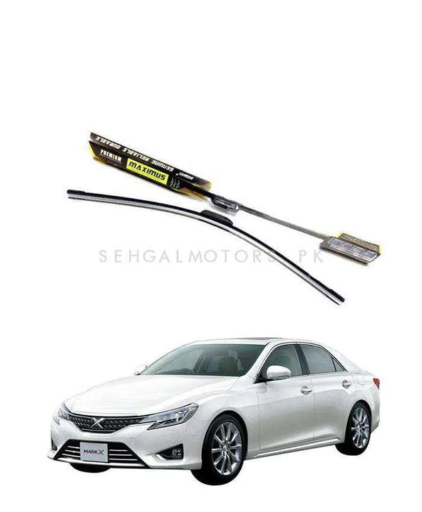 Toyota Mark X Maximus Premium Silicone Wiper Blades - Model 2009-2017