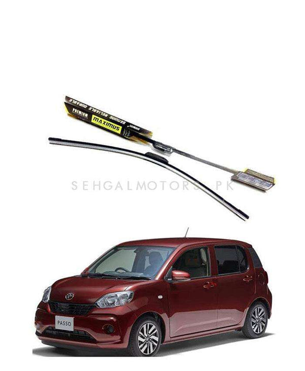 Toyota Passo Maximus Premium Silicone Wiper Blades - Model 2016-2019