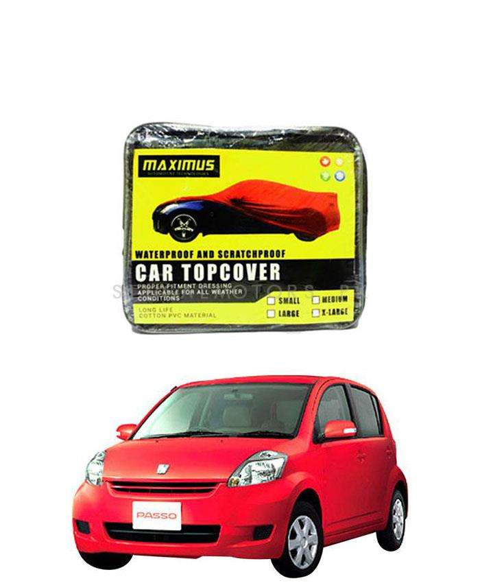 Toyota Passo Maximus Non Woven Scratchproof Waterproof Top Cover - Model 2005-2010
