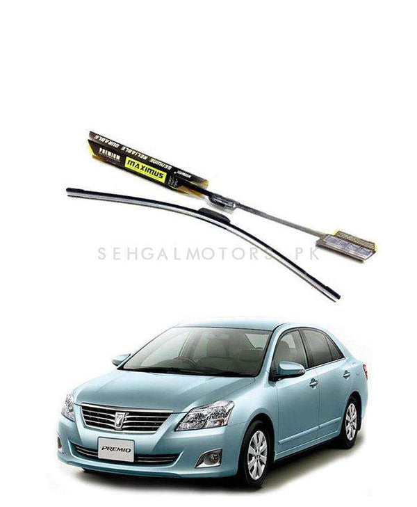 Toyota Premio Maximus Premium Silicone Wiper Blades - Model 2007-2017