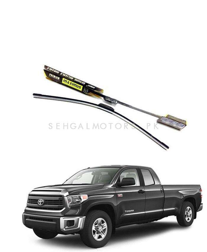 Toyota Tundra Maximus Premium Silicone Wiper Blades - Model 2007-2013