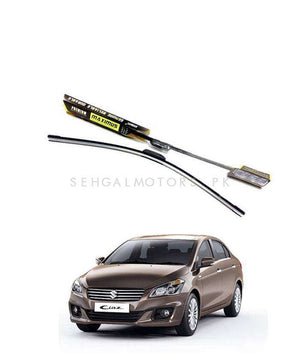 Suzuki Ciaz Maximus Premium Silicone Wiper Blades 2017 - 2024