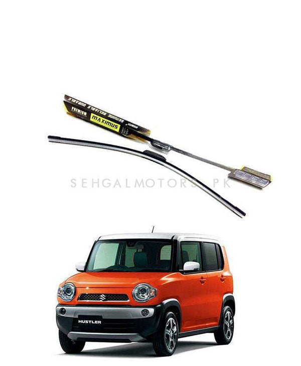 Suzuki Hustler Maximus Premium Silicone Wiper Blades - Model 2014-2019