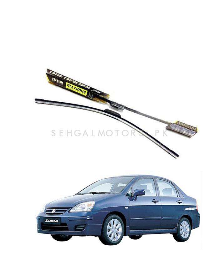 Suzuki Liana Maximus Premium Silicone Wiper Blades - Model 2006-2014