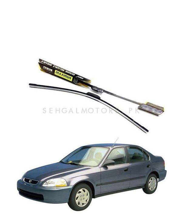 Honda Civic Maximus Premium Silicone Wiper Blades - Model 1999-2001