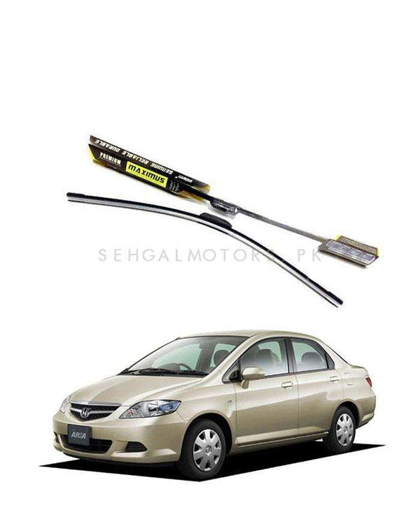 Honda City Maximus Premium Silicone Wiper Blades - Model 2006-2008