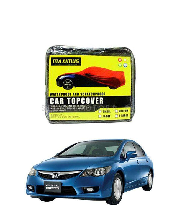 Honda Civic Hybrid Maximus Non Woven Scratchproof Waterproof Top Cover - Model 2005-2010