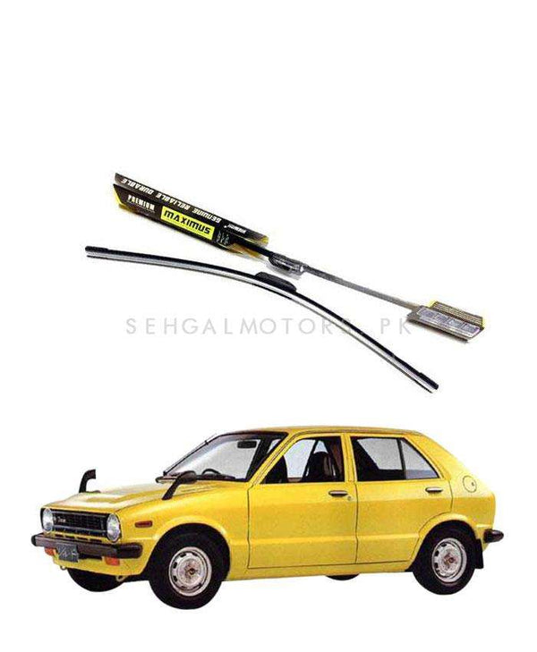 Daihatsu Charade Maximus Premium Silicone Wiper Blades - Model 1977 - 1983