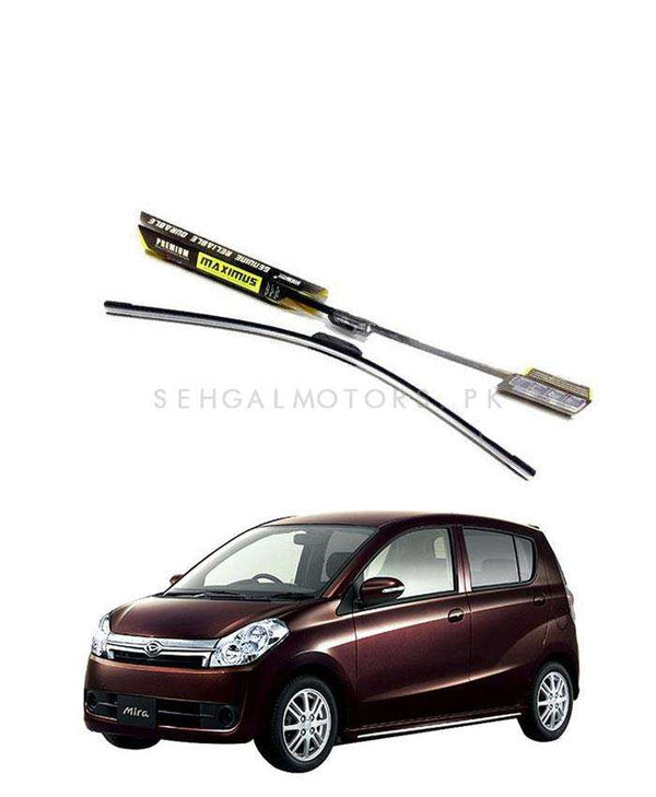 Daihatsu Mira Custom Maximus Premium Silicone Wiper Blades - Model 2006-2011