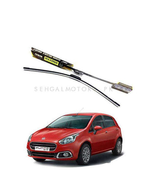 Fiat Punto EVO Maximus Premium Silicone Wiper Blades - Model 2005-2017