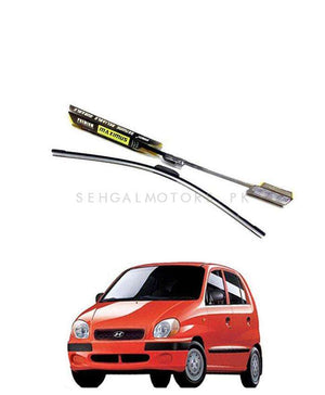Hyundai Santro Maximus Premium Silicone Wiper Blades 2003 - 2024