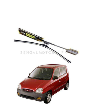Hyundai Santro Maximus Premium Silicone Wiper Blades 1997 - 2003