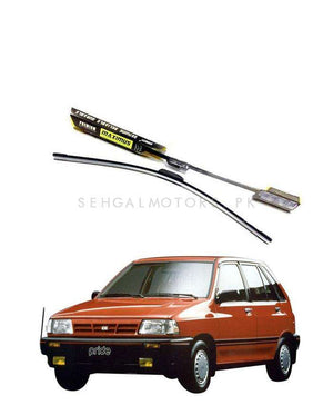 KIA Pride Class Maximus Premium Silicone Wiper Blades - Model 1987 - 2002