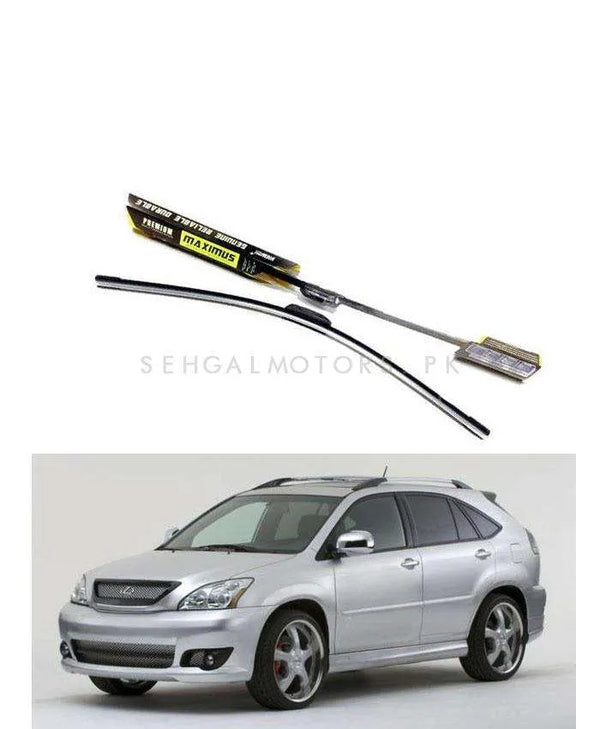 Lexus RX Series Class Maximus Premium Silicone Wiper Blades - Model 1997 - 2003