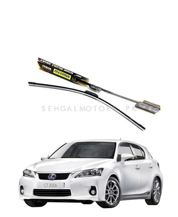 Lexus CT200h Class Maximus Premium Silicone Wiper Blades - Model 2011-2017