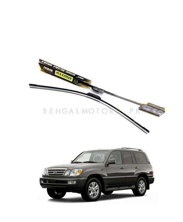 Lexus LX-Series Maximus Premium Silicone Wiper Blades - Model 1998 - 2007