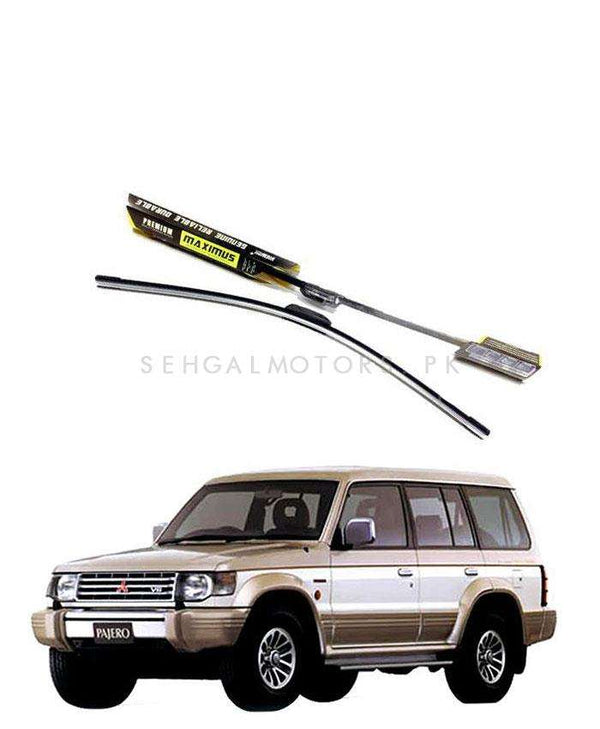 Mitsubishi Pajero Maximus Premium Silicone Wiper Blades - Model 1991 - 1999