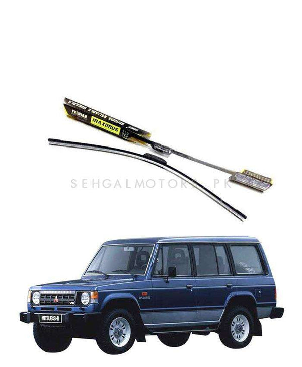 Mitsubishi Pajero Maximus Premium Silicone Wiper Blades - Model 1982 - 1991