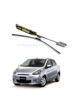 Mitsubishi Mirage Maximus Premium Silicone Wiper Blades - Model 2012-2017