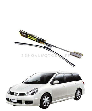 Nissan Wingroad Maximus Premium Silicone Wiper Blades - Model 2006 - 2018
