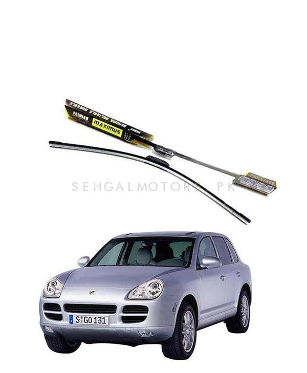 Porsche Cayenne Maximus Premium Silicone Wiper Blades - Model 2002-2010