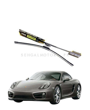 Porsche Cayman Maximus Premium Silicone Wiper Blades - Model 2012-2017