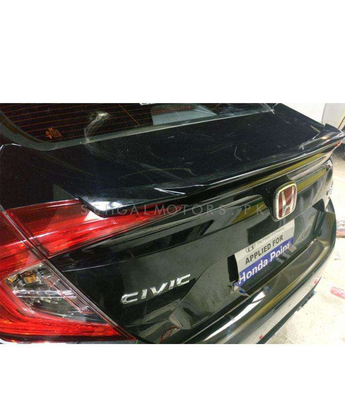 Honda Civic Chrome Style Spoiler - Model 2016-2021