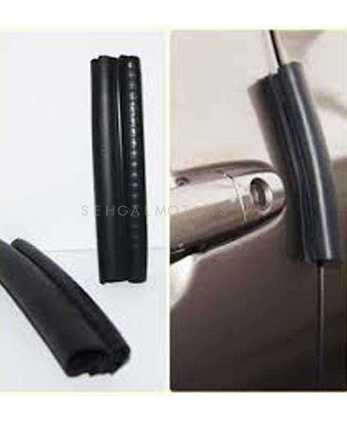 Universal Door Guards Protector Small 4 Piece - Black