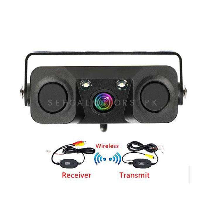 Maximus Reverse Camera With Double Parking Sensor and Warning Buzzer