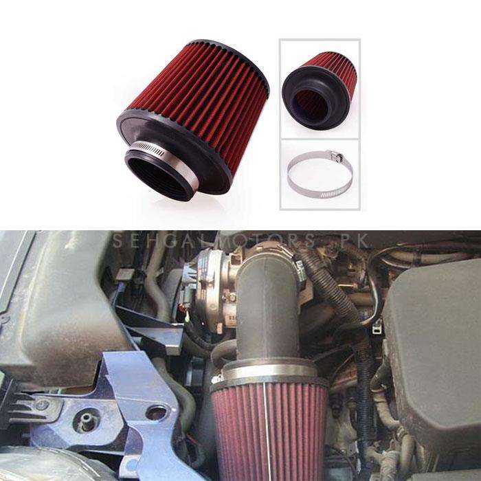 K&N Universal Cold Air Intake Filter - Red