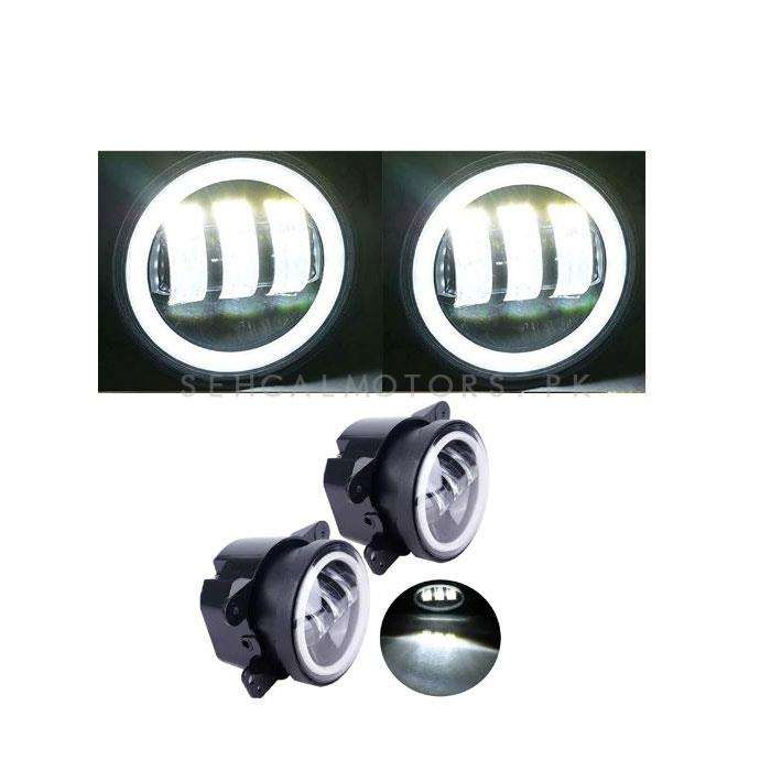 Jeep Fog Lamps Bumper Light Style B Small For Bumper - Pair