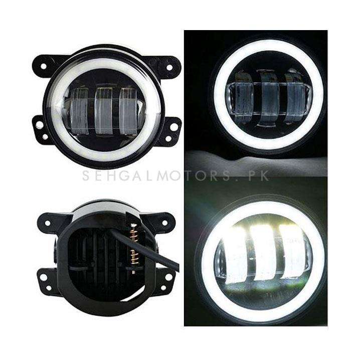 Jeep Fog Lamps Bumper Light Style B Small For Bumper - Pair