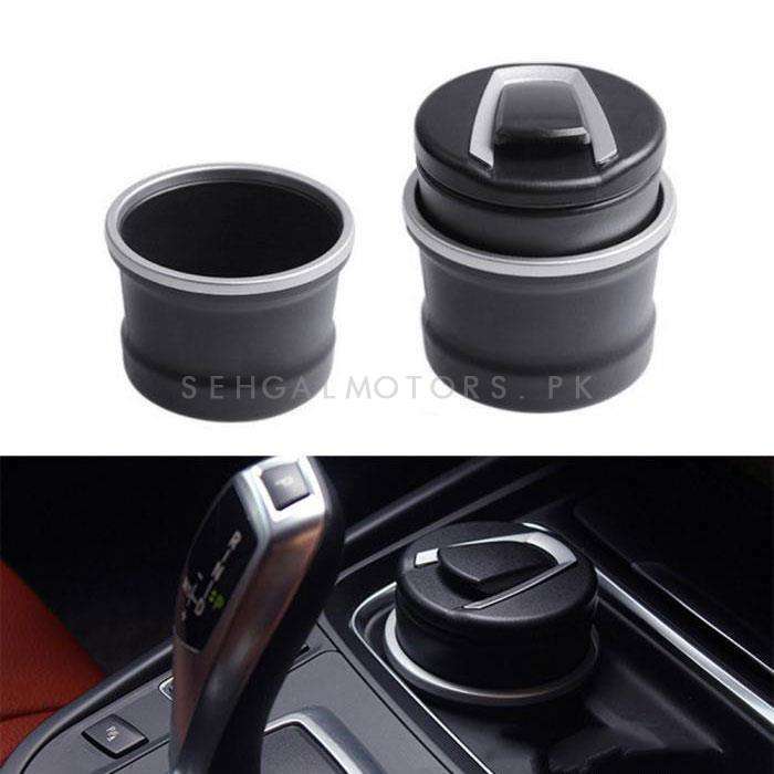 BMW Style Portable Car Ashtray For Smokers With LED Large