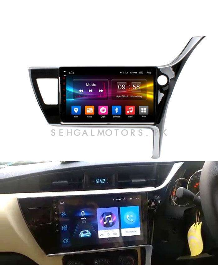 Toyota Corolla Face Lift Android LCD Black 10 Inches - Model 2017-2021