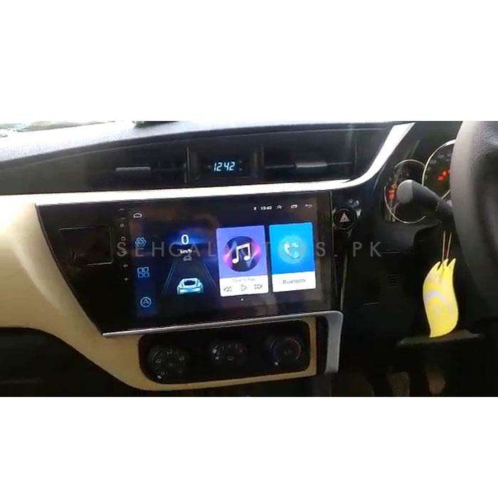 Toyota Corolla Face Lift Android LCD Black 10 Inches - Model 2017-2021